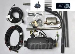 Autoterm Planar 2D 12V + komfortní ovládání AT0050 + GSM / výškový set